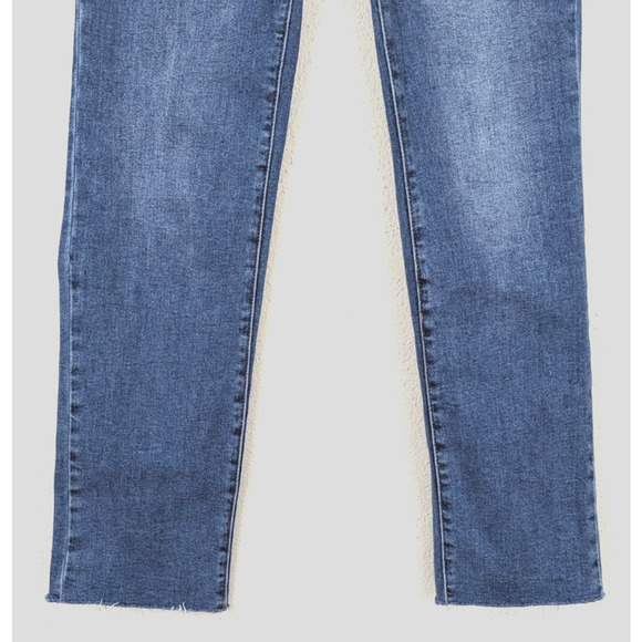 Karen Kane sz 6 denim Jeans blue stretchy high rise women 2852 - Picture 3 of 7